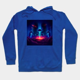 Stingrays in Space, Nebula Navigators Hoodie